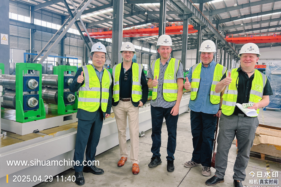 A MÁQUINA FOI INSPECIONADA E ACEITA EM 25 DE ABRIL DE 2025